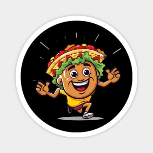 kawaii Taco T-Shirt cute potatofood Magnet